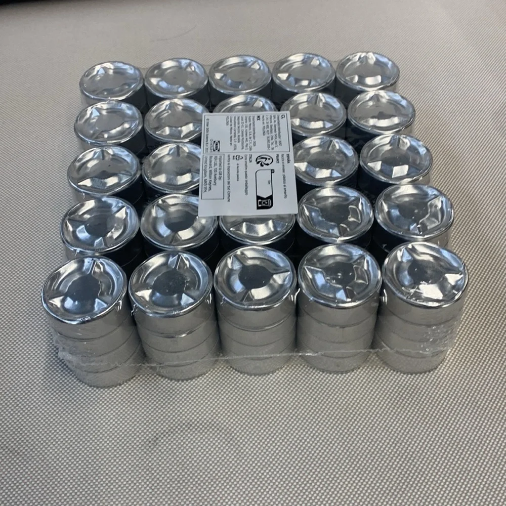 1 packs/100 individual IKEA GLIMMA Unscented tea lights date night dinner party
